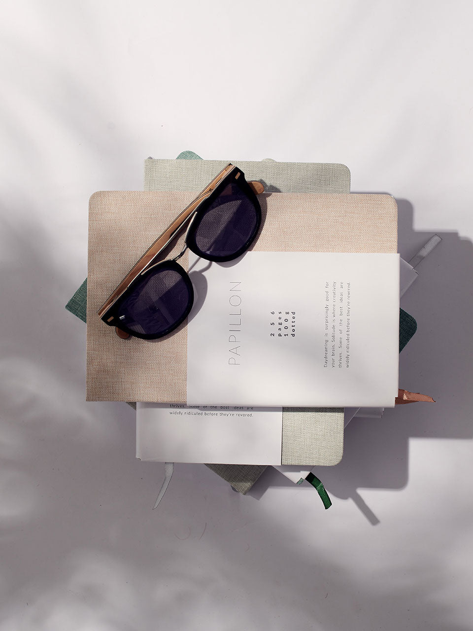 Papillon - Linen Hardcover Notebook