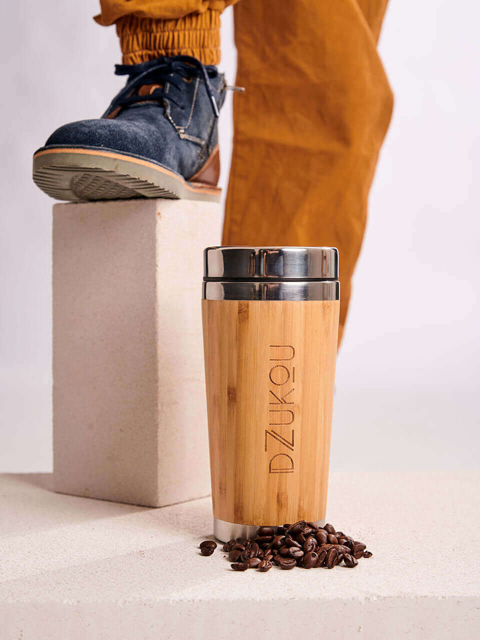 Ziro Valley - Bamboo and Stainless Steel Coffee Tumbler