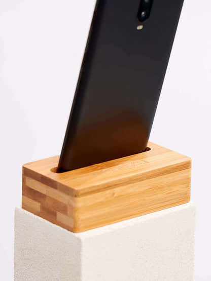 Woodland Mouse – Wooden Phone Stand and Amplifier