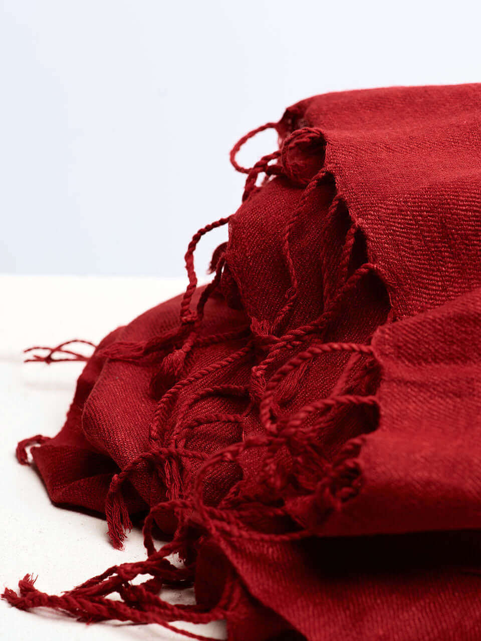 Timeless Silk - Red Eri Silk Stole