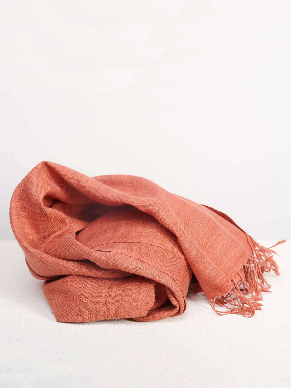 Timeless Silk - Peach Eri Silk Stole