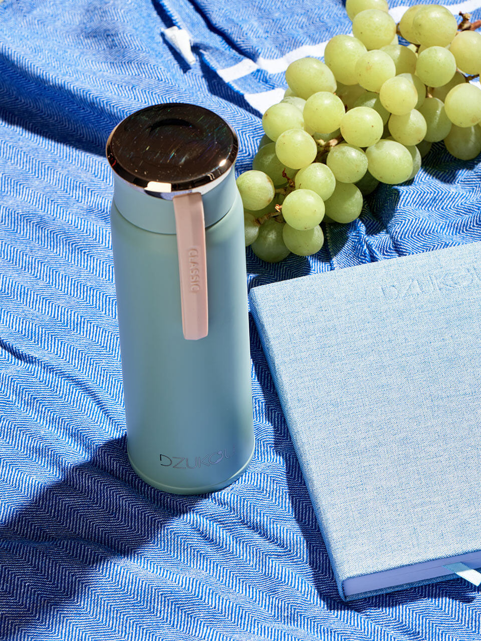 Blue Stainless Steel Bottle