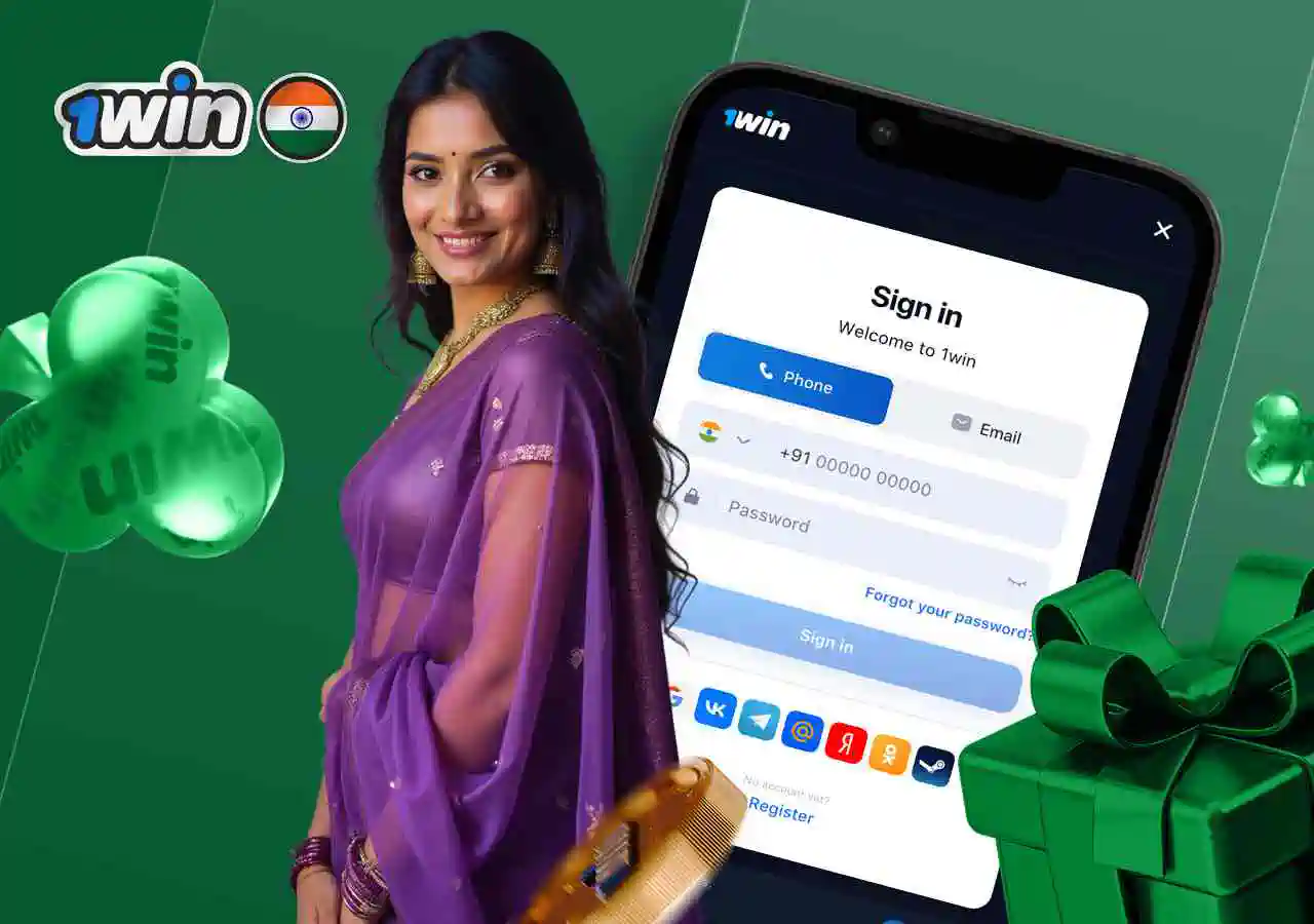Register and log in to the 1win platform