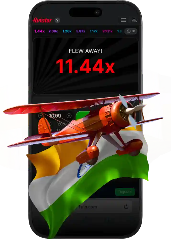 Welcome bonus for the Aviator game on 1win
